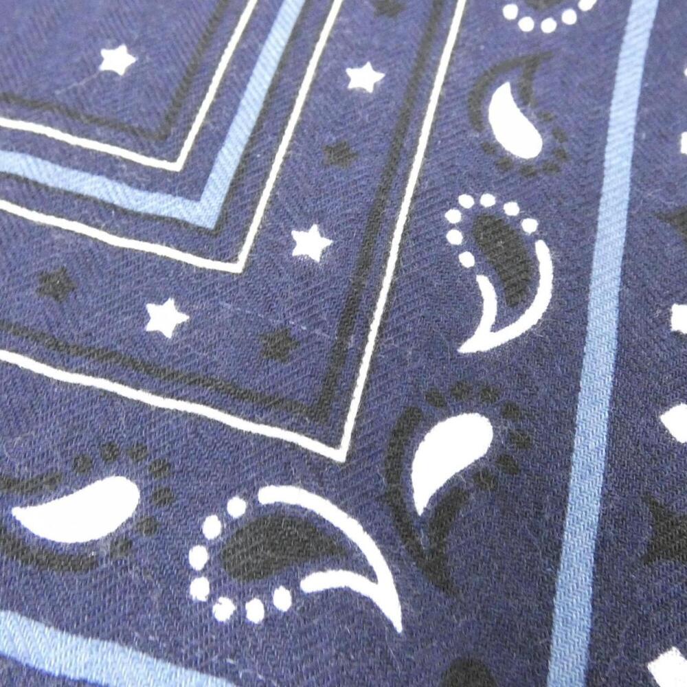 HERMES Blue Scarf - Picture 3 of 5